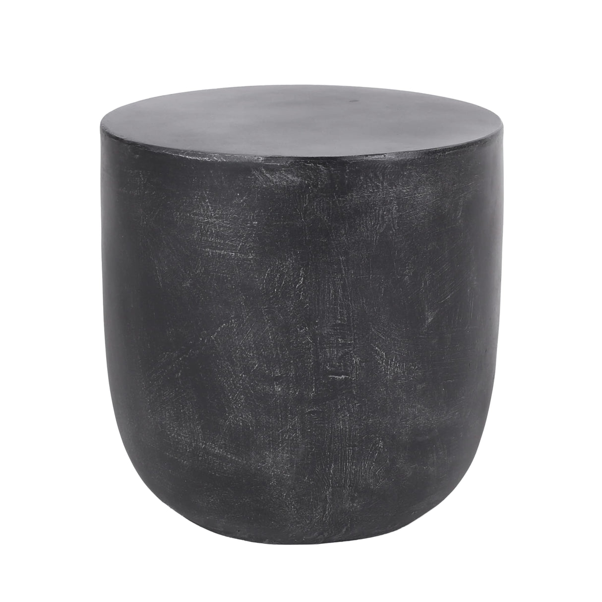 Bianca End Table, Matte Black