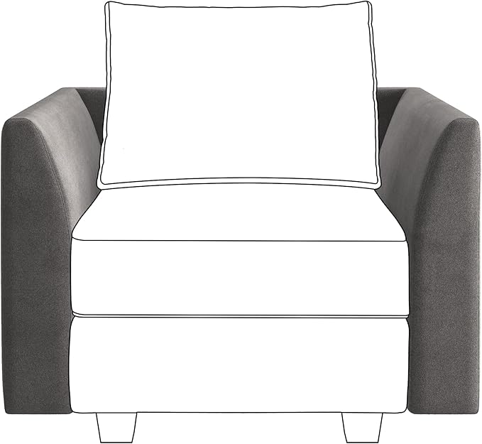 U Shaped Couch with Storage Oversized Modular Sectional Sofa Couch for Living Room