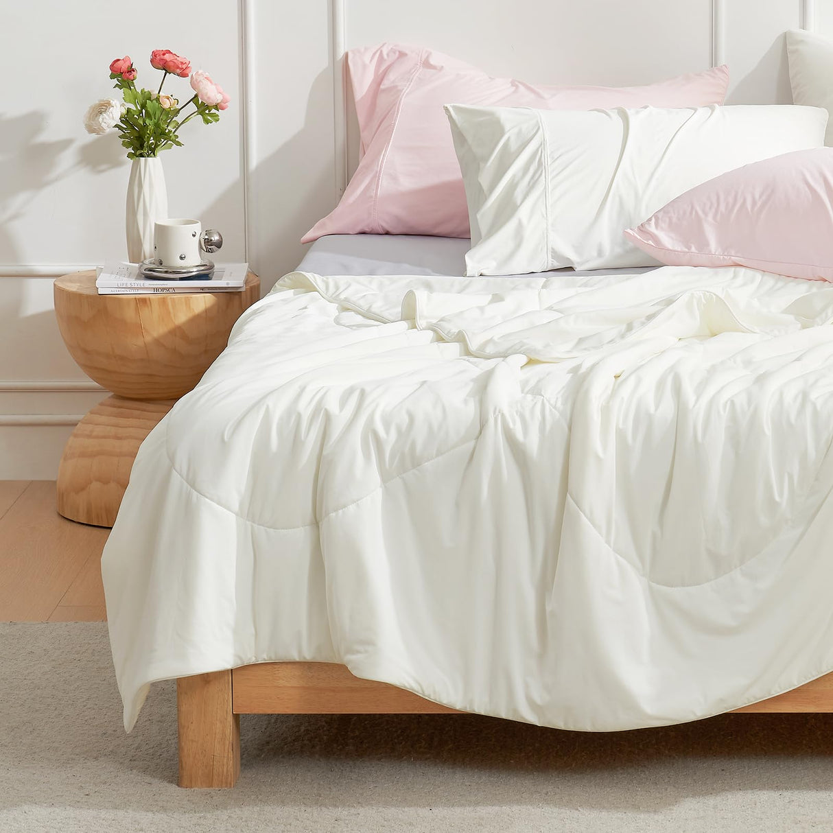 Cooling Comforter Queen Size, Cooling Blankets for Hot Sleepers and Night Sweats