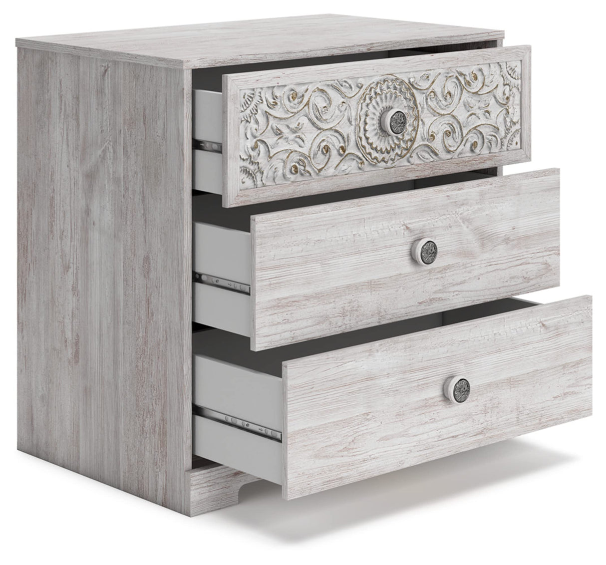 Drawer of Drawers Chest with Ball-bearing Construction
