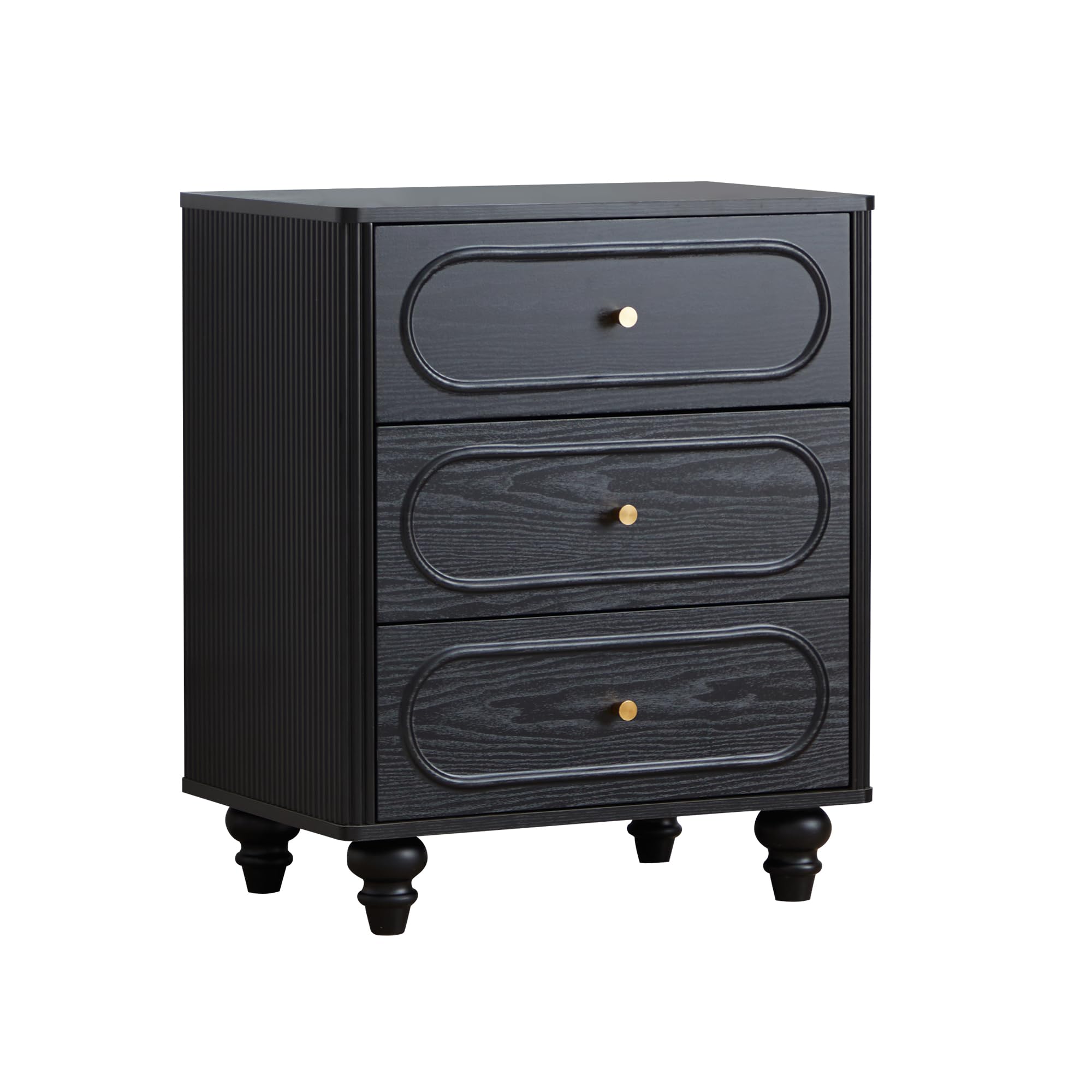 Dresser for Bedroom Set of 2, Mid Century Modern Chest of Drawers