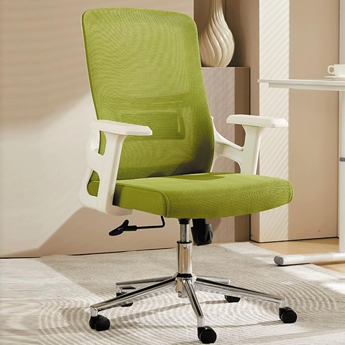 Ergonomic Mesh Office Chair with Adjustable Height Lumbar Support and 360° Rotation