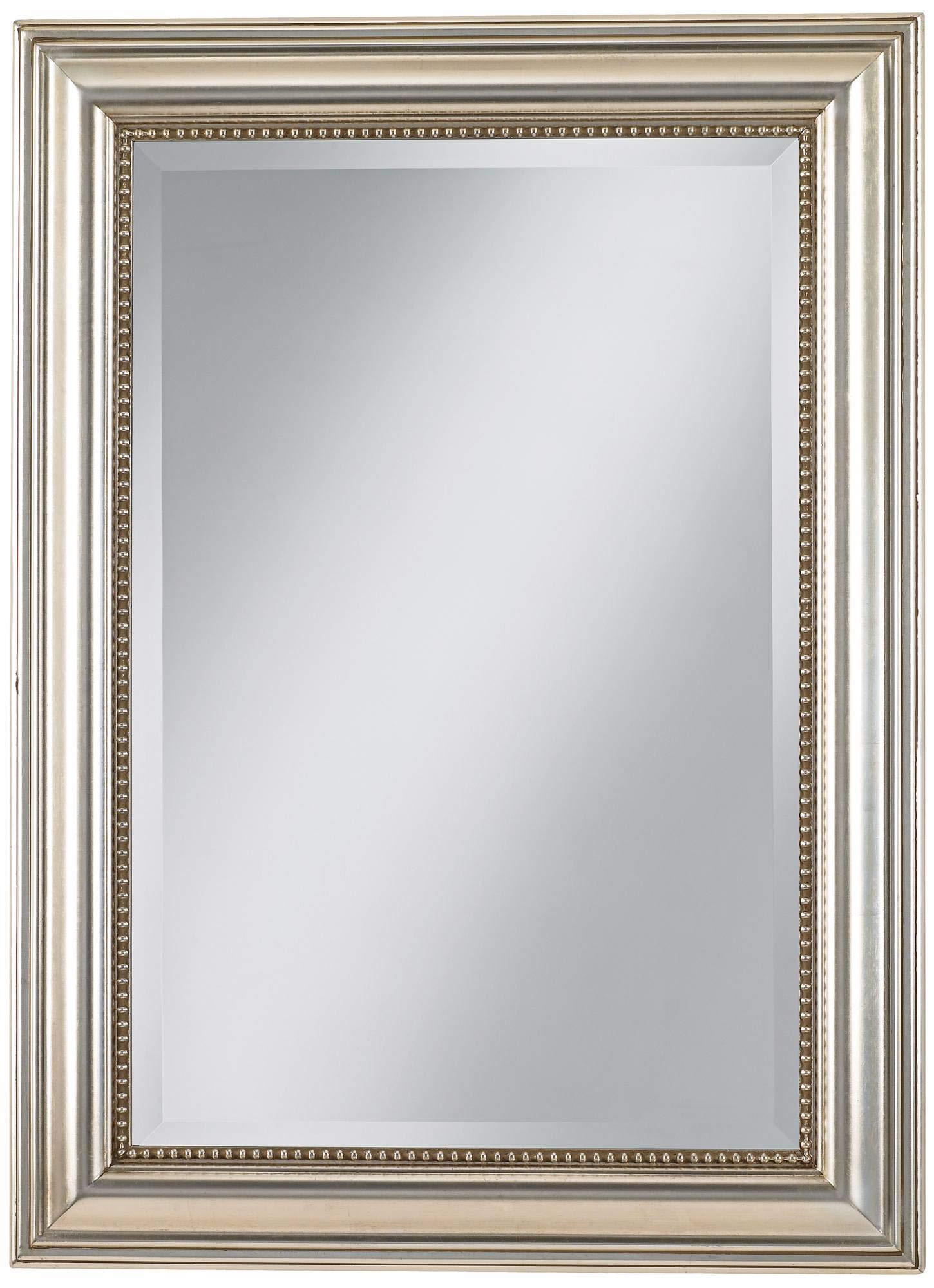 Stuart Silver - 36.75 inch Mirror - 26.75 inches Wide by 1.5 inches deep