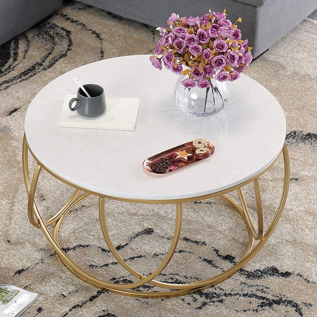 Simple Marble Corner Coffee Table,Accent Sofa Table,Leisure Cocktail