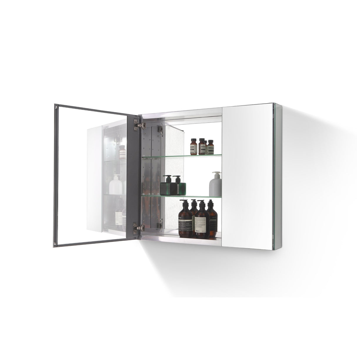 Lazy 30 inch Mirror Medicine Cabinet with No Light