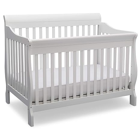 Carter 6-in-1 Convertible Crib - Greenguard Gold Certified, Grey