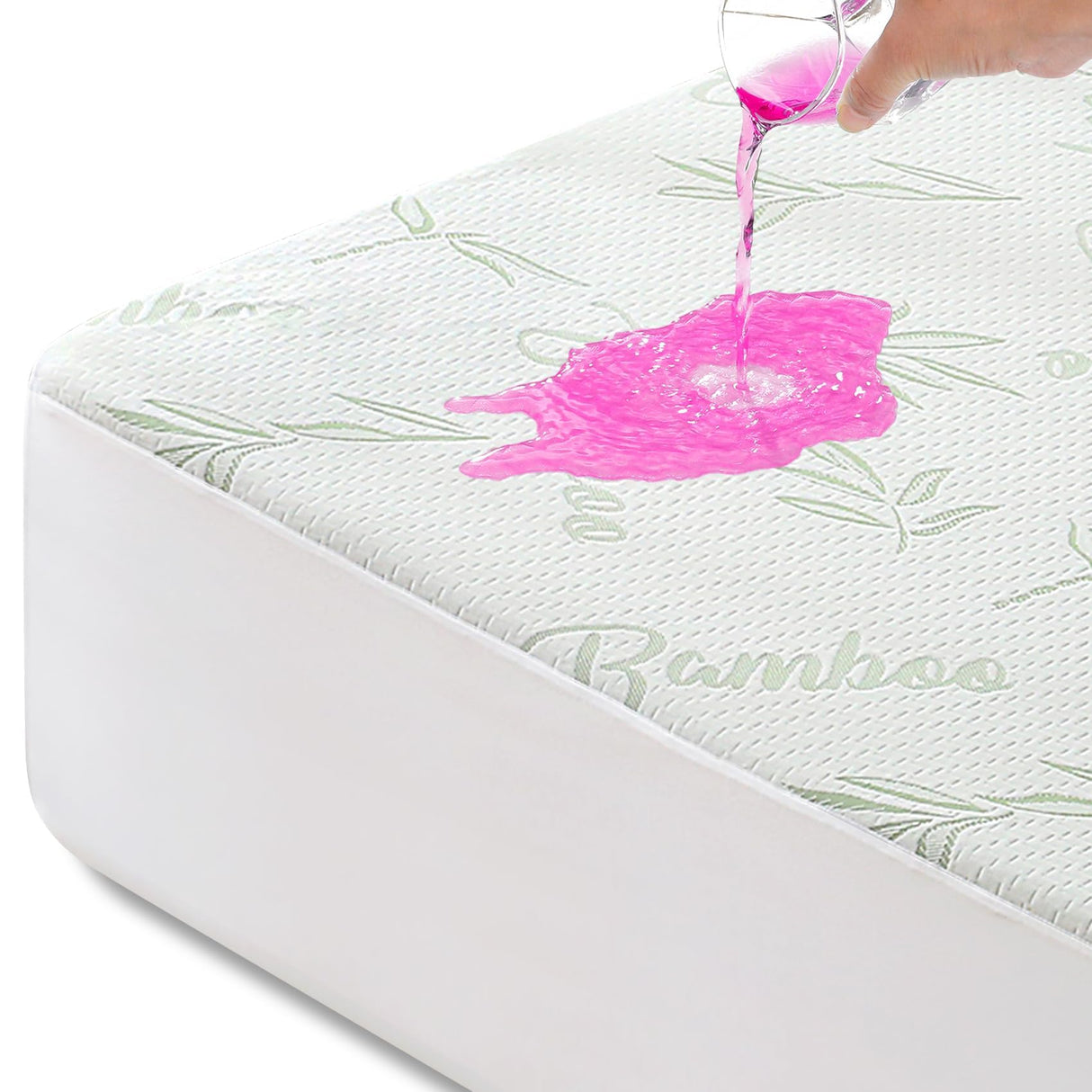 Full Size Waterproof Mattress Protector, Soft & Breathable Mattress Protector