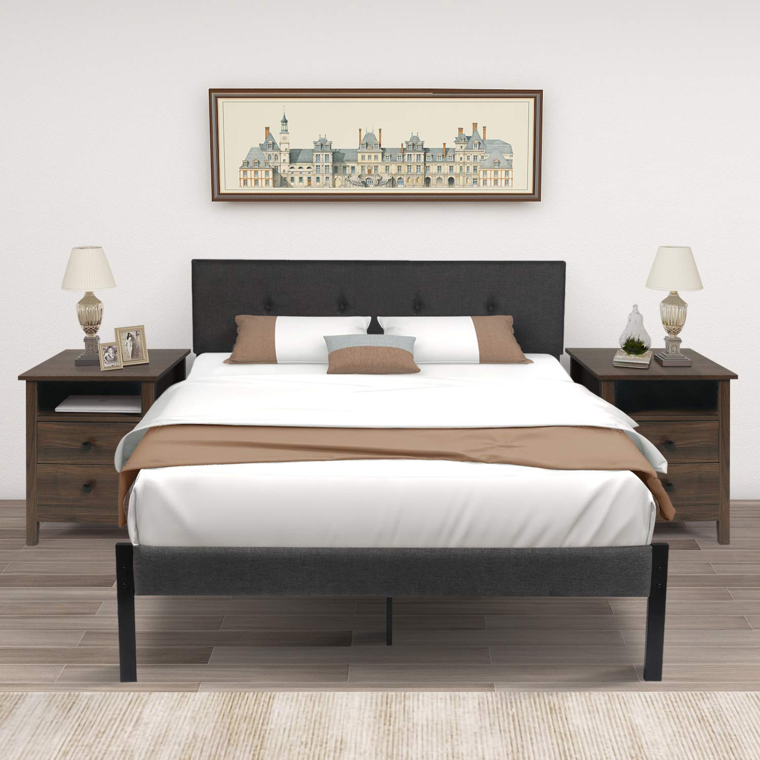 Nightstands - Set of 2 Wooden Night Stands