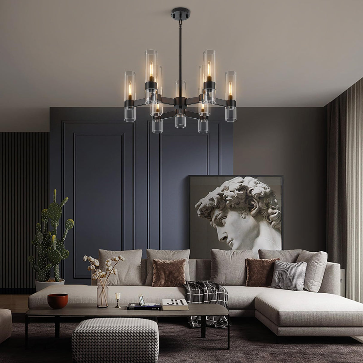 , Modern Farmhouse Chandeliers for Dining Room Light Fixtures Over Table, Kitchen Island