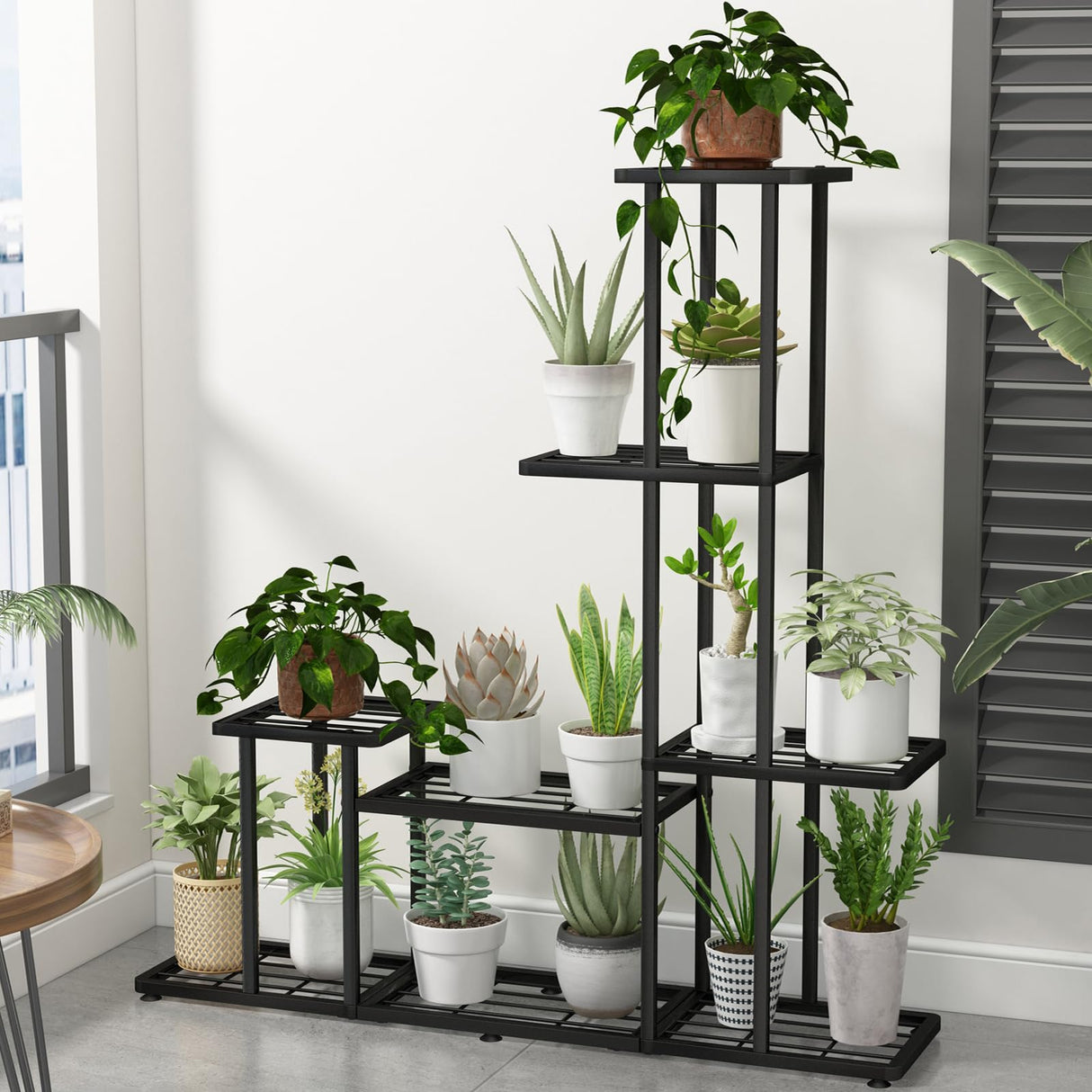 Metal Plant Stand 5 Tiers Plant Holder