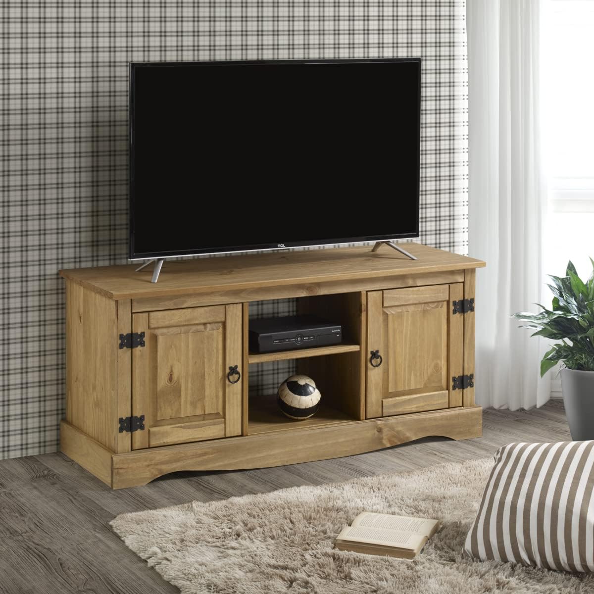 Dash Wood TV Entertainment Stand Corona