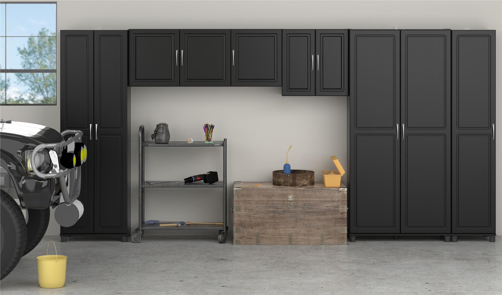 Evolution Kendall 24" Wall Cabinet in Black