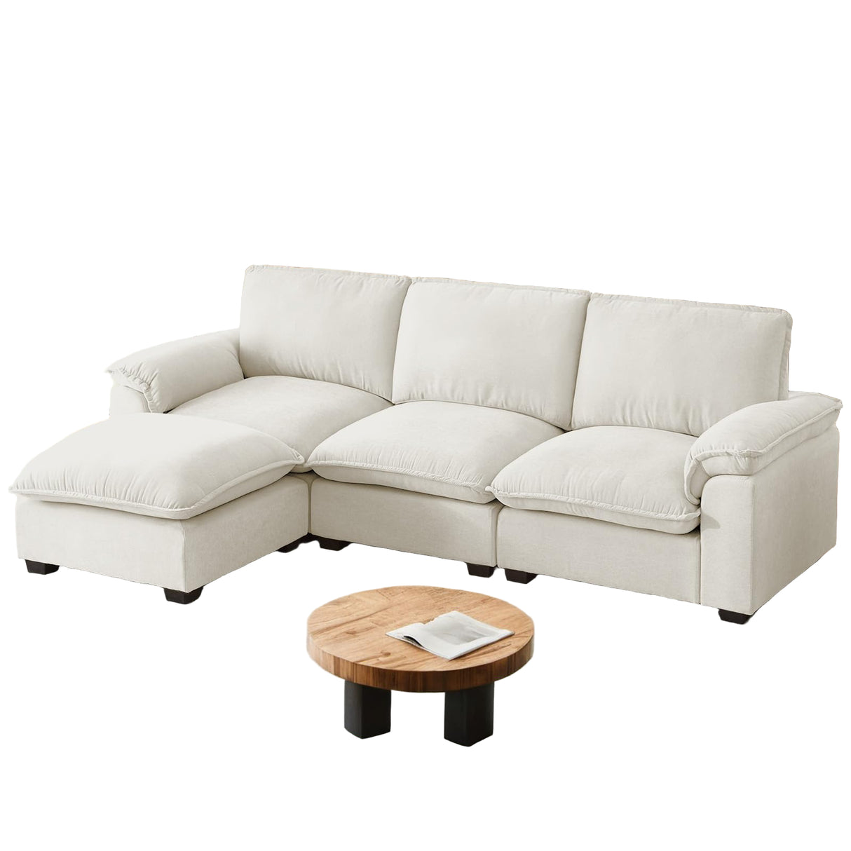 Cloud Couch Sectional for Living Room L Shaped Couch Modular Sectional