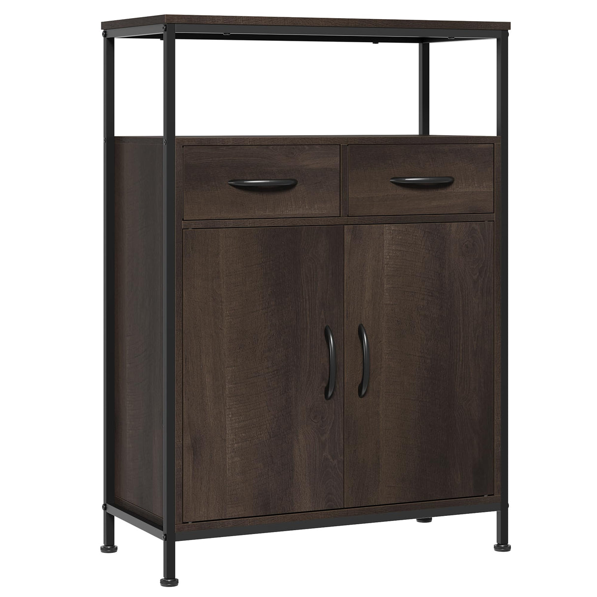 Farmhouse Storage Cabinet, Freestanding Kitchen Pantry Cabinet