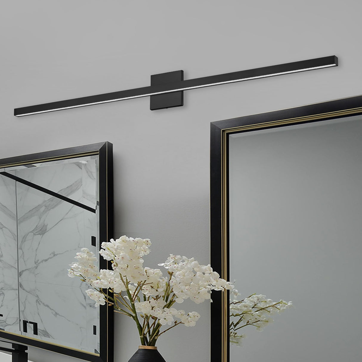 ARL-4936LEDW-PC Arandel Vanity, 1-Light 36 Watts, Polished Chrome