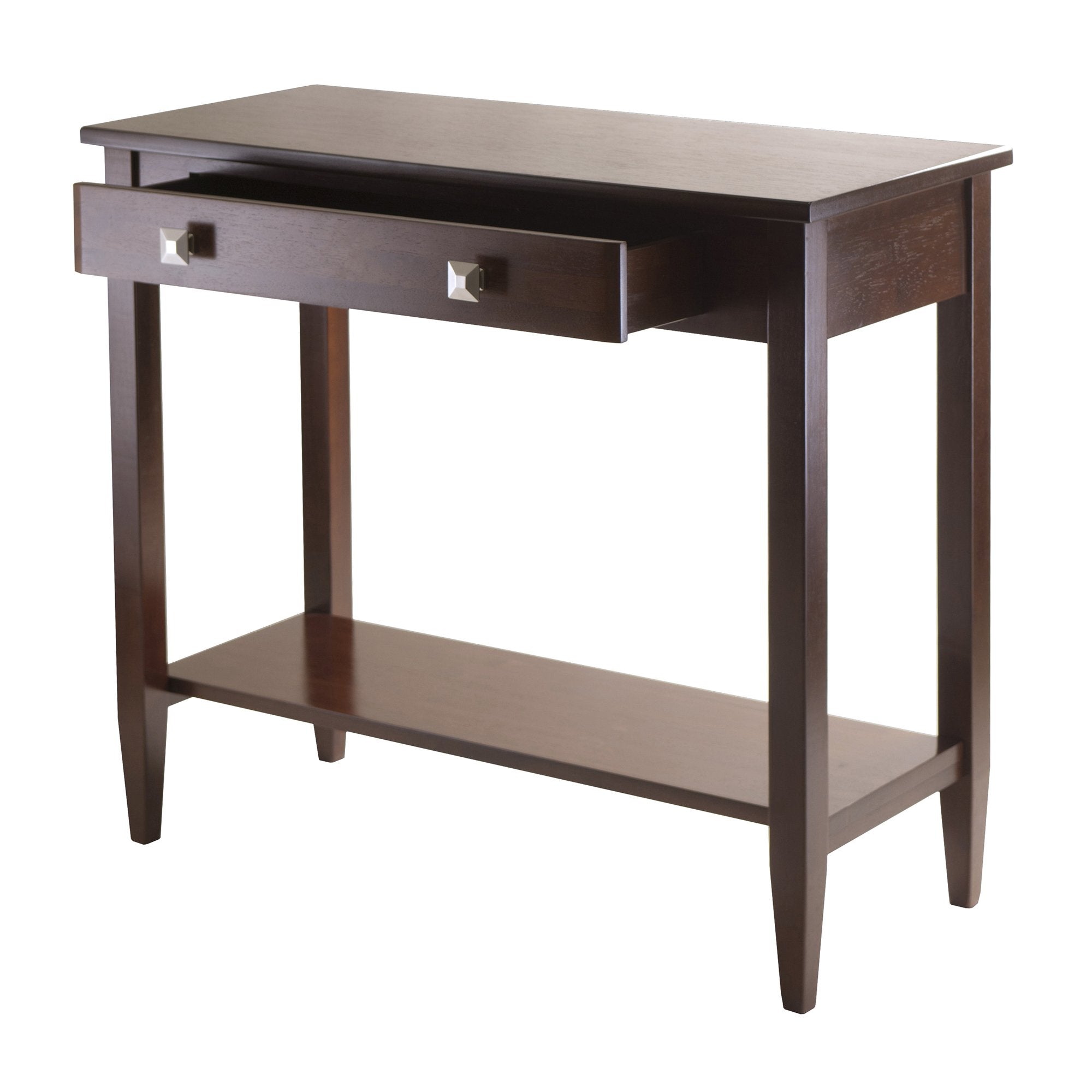 Richmond 33.98-inch x 29.92-inch x 15.69-inch Wood Console Hall Table Tapered Leg