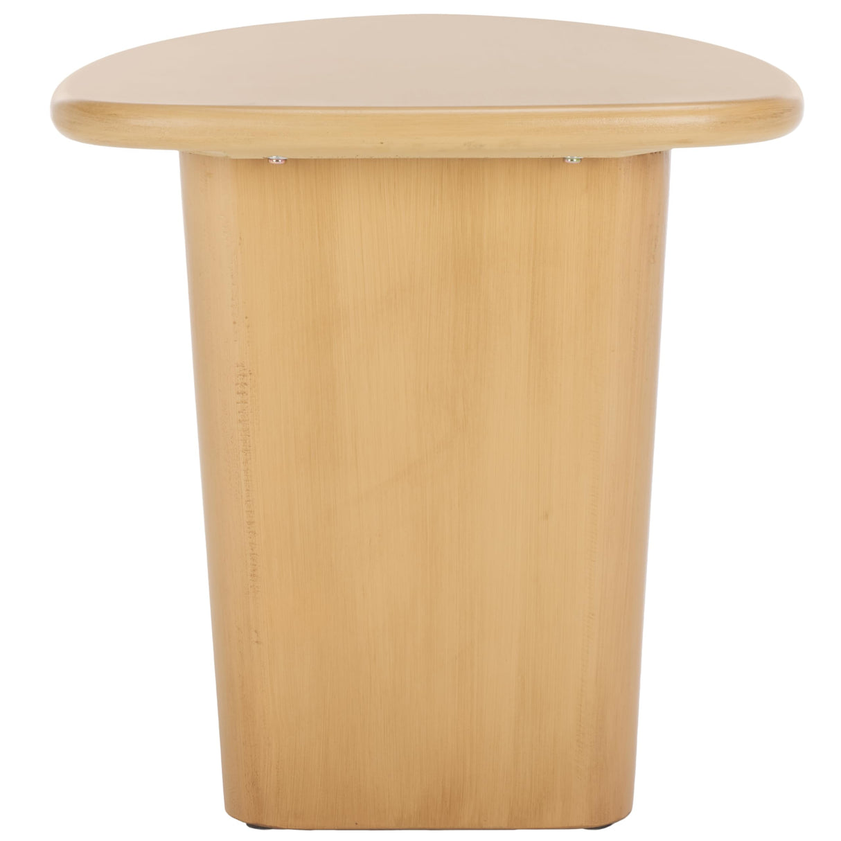 Home Collection Alala Natural Brown End Table for Living Room Bedroom