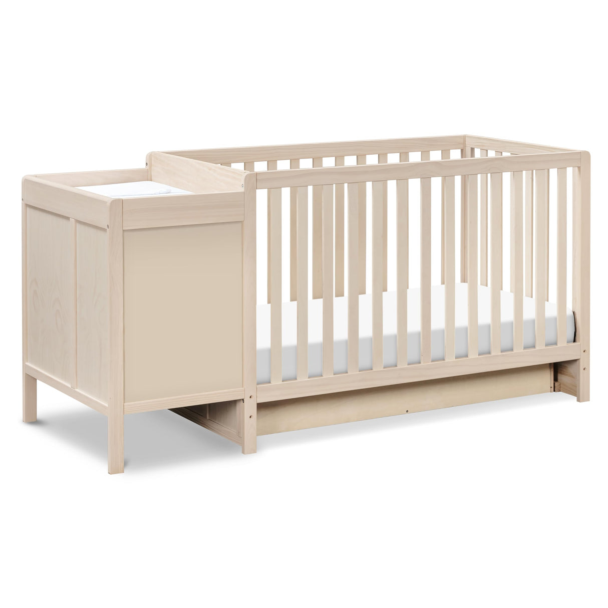 4-in-1 Convertible Crib & Changer Combo