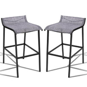 Outdoor Bar Stools Set of 2 Patio Bar Stools Outdoor Stools Metal Outdoor Bar Chairs