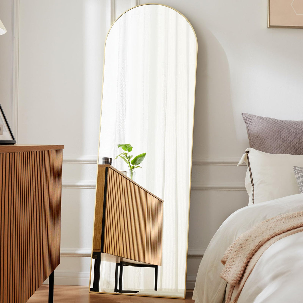 Floor Mirror Hanging or Leaning, Full Body Mirror