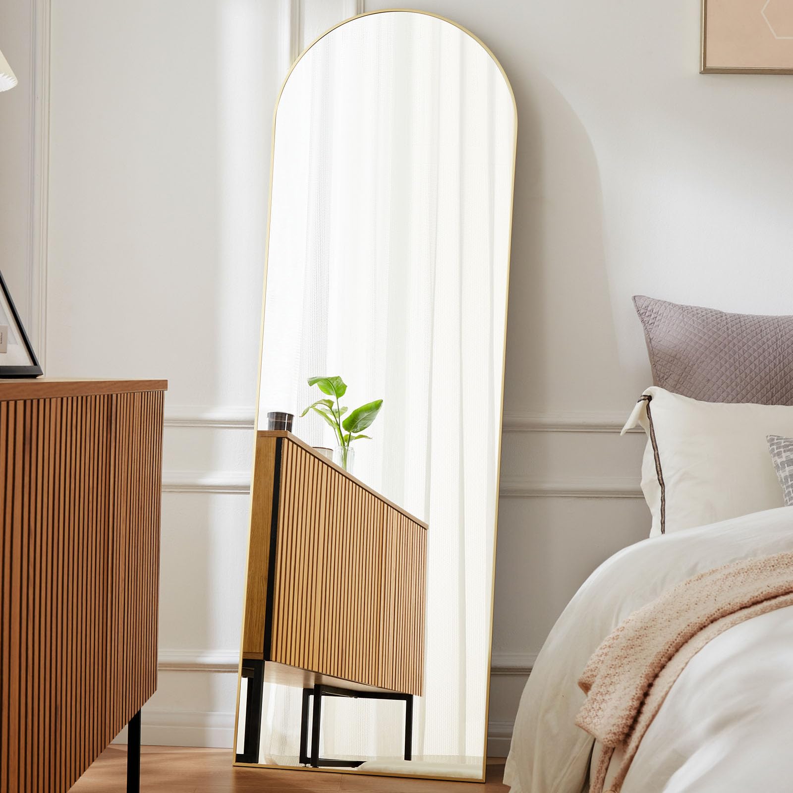 Arched Full Length Mirror  Full Body Floor Mirror