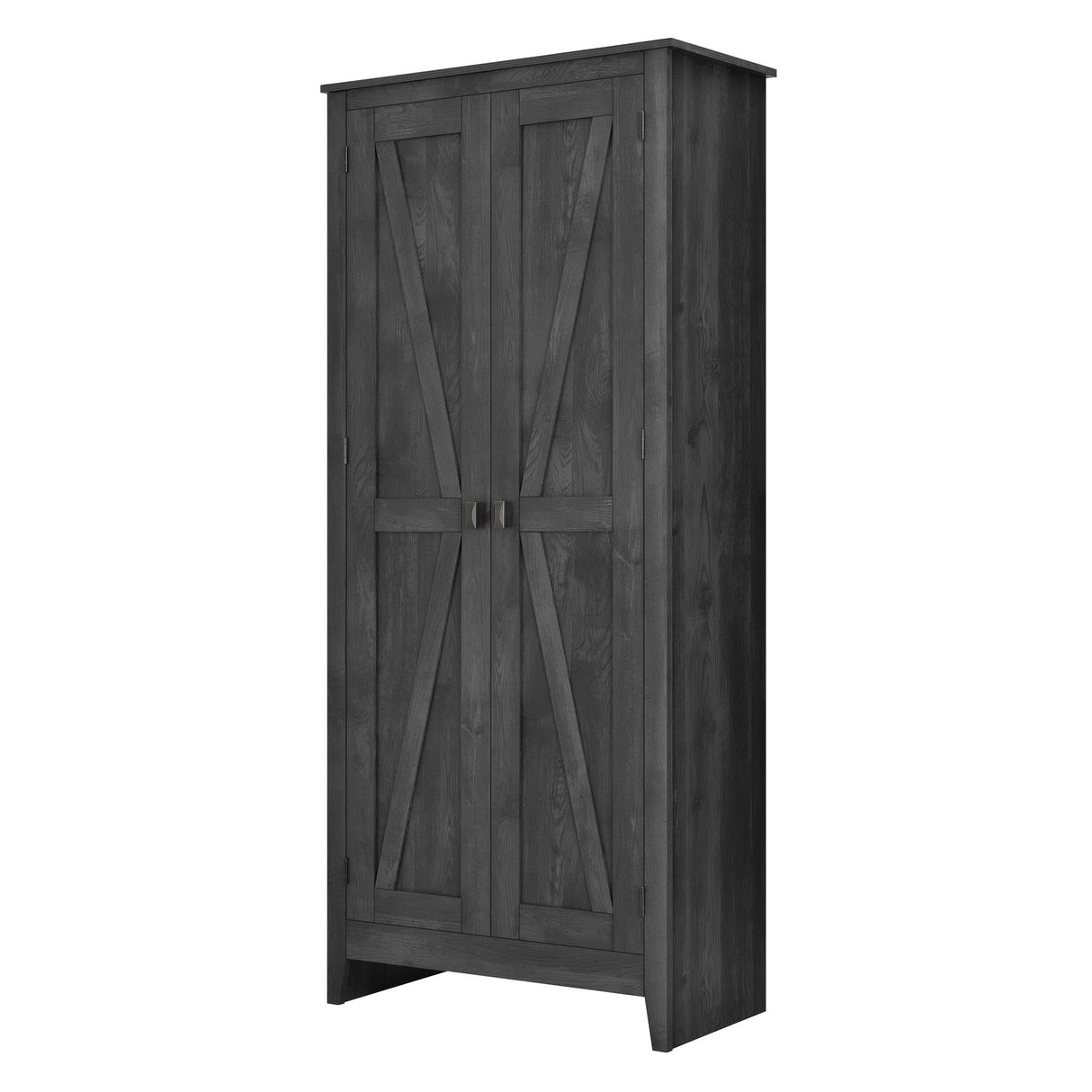 Evolution Farmington 31.5" Wide Storage Cabinet - Rustic Gray
