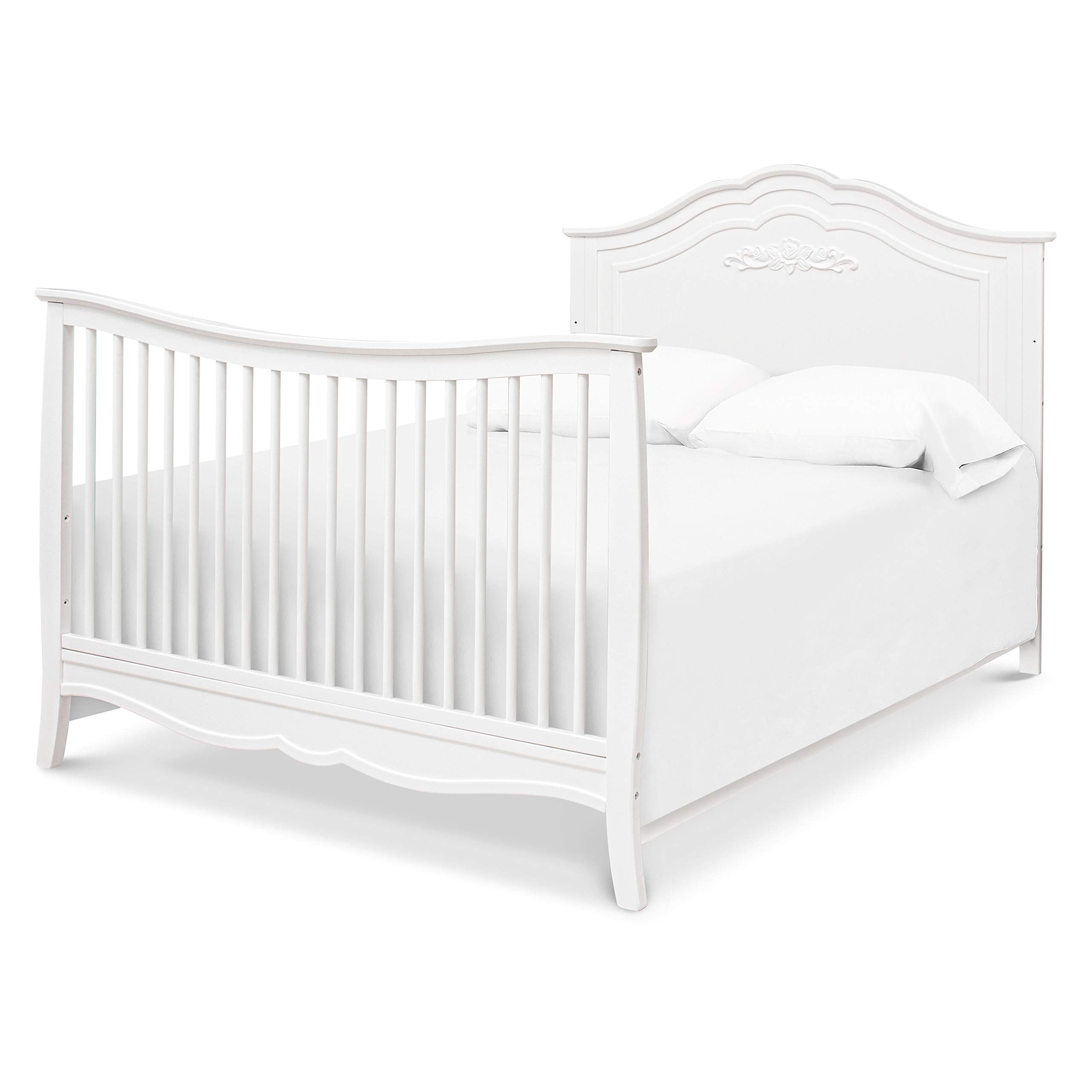 Fiona 4-in-1 Convertible Crib in White, Greenguard Gold Certified