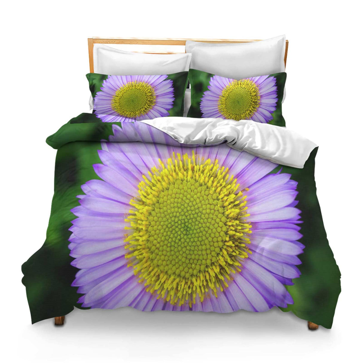 Printed Comforter Cover Set Twin Carpel of Flower for Kids Girls Bedding Quilt Bed Cover