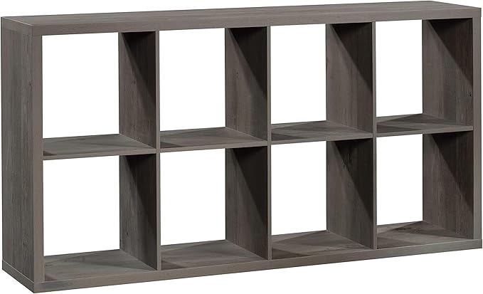 Miscellaneous 8-Cube Organizer Storage Bookcase/Pantry cabinets, L: 29.84" x W: 13.03" x H: 57.87", Rural Pine