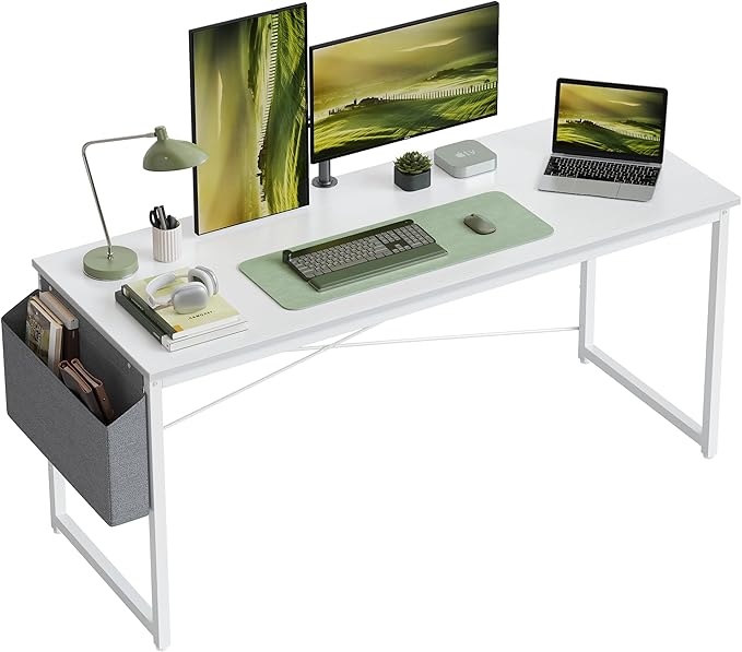 Computer Desk, 40 inch Small Home Office Desk for Small Spaces, Modern Simple
