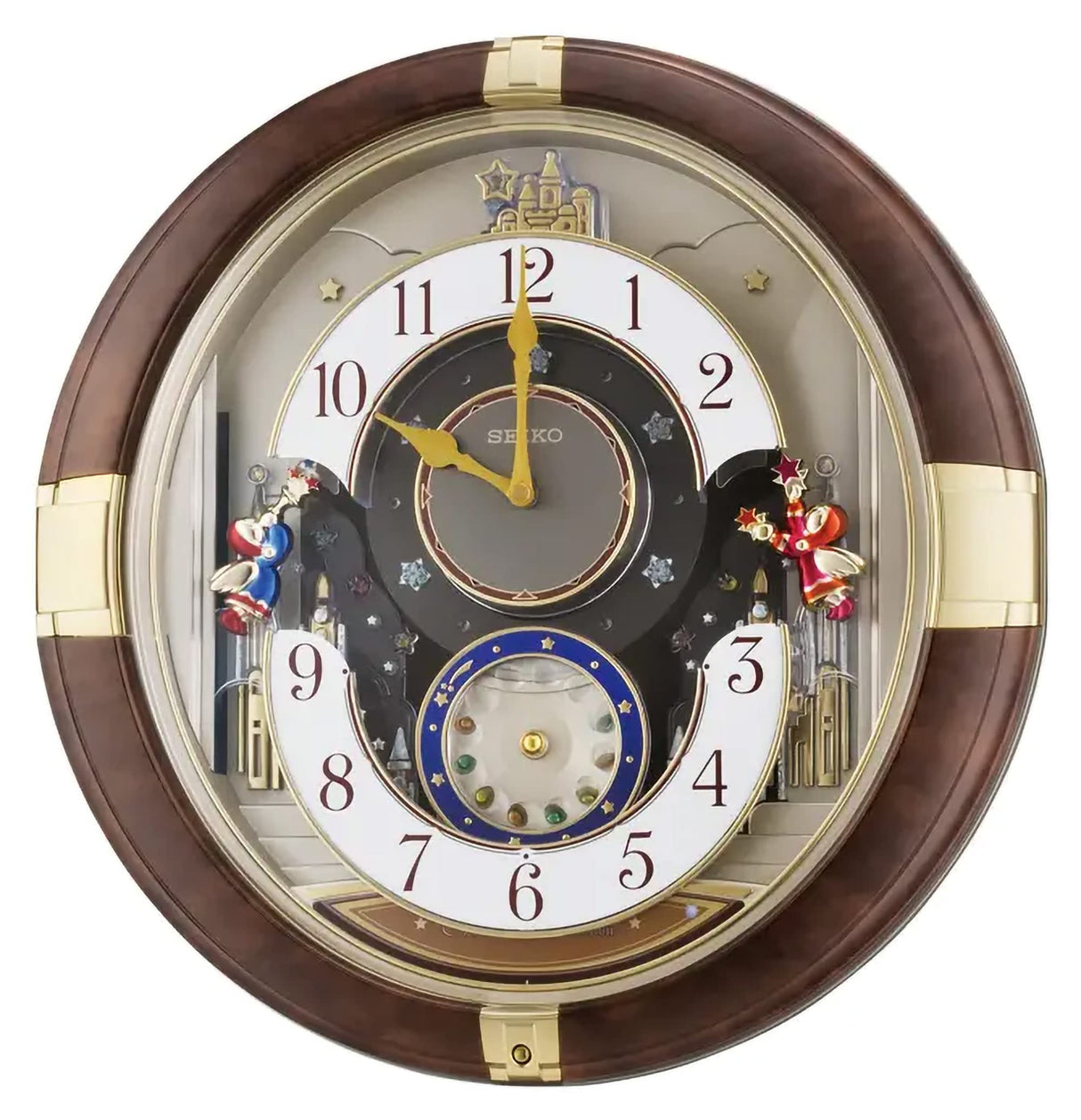 Melodies in Motion Wall Clock, Trumpeting Angels