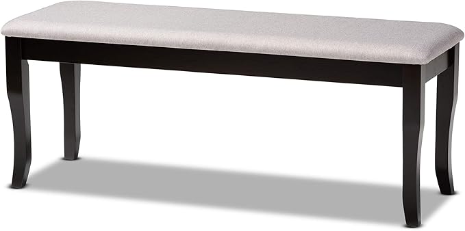 Cornelie Modern and Contemporary Transitional Grey Fabric Upholstered