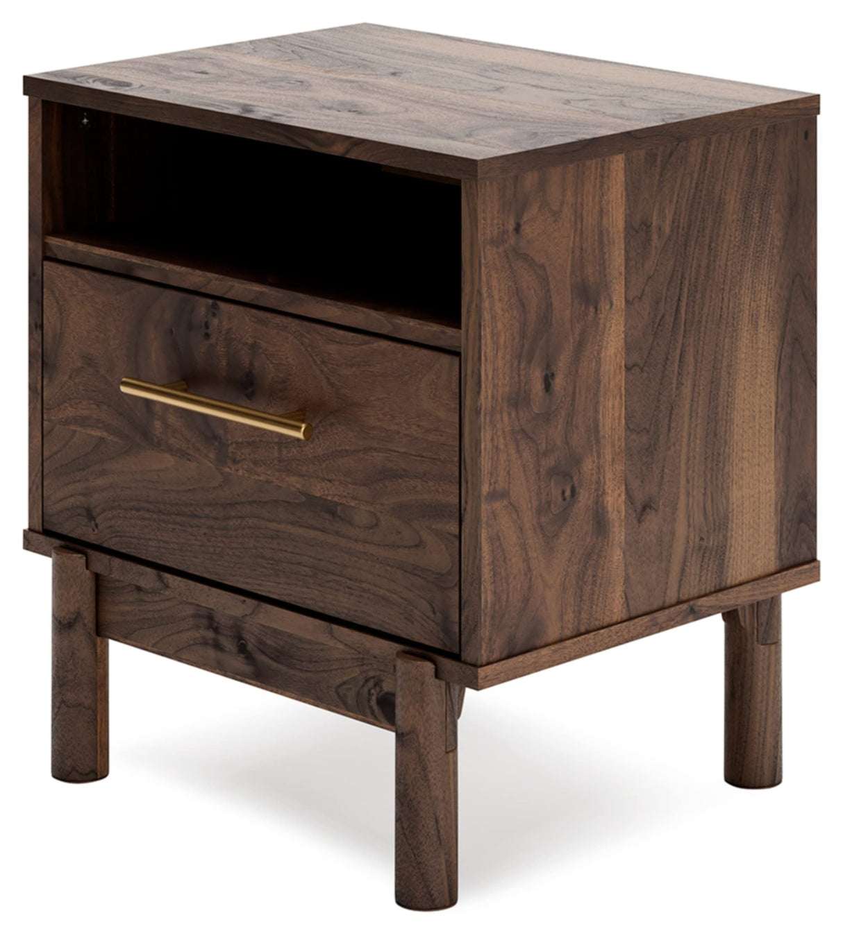 Calverson Modern 1 Drawer Nightstand