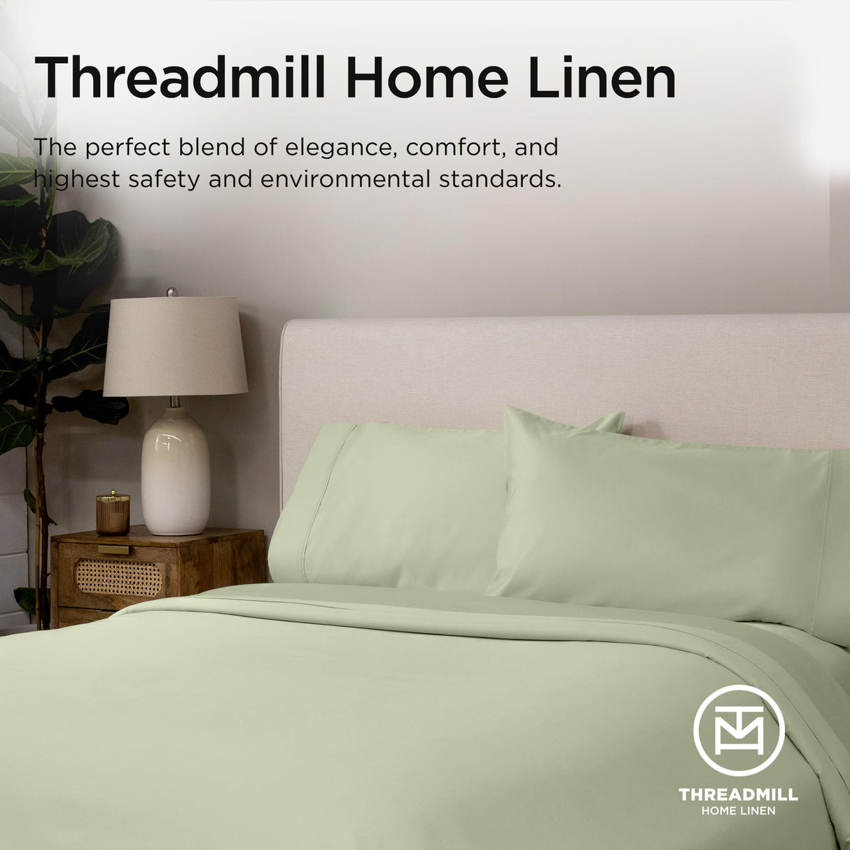 Luxury Supima Cotton Sheets, 1200 Thread Count Soft 100% Cotton Sheets