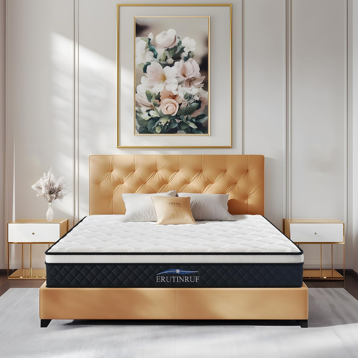 Mattress, 12 Inch Queen Mattress, Pressure Relief Mattress in a Box, Memory