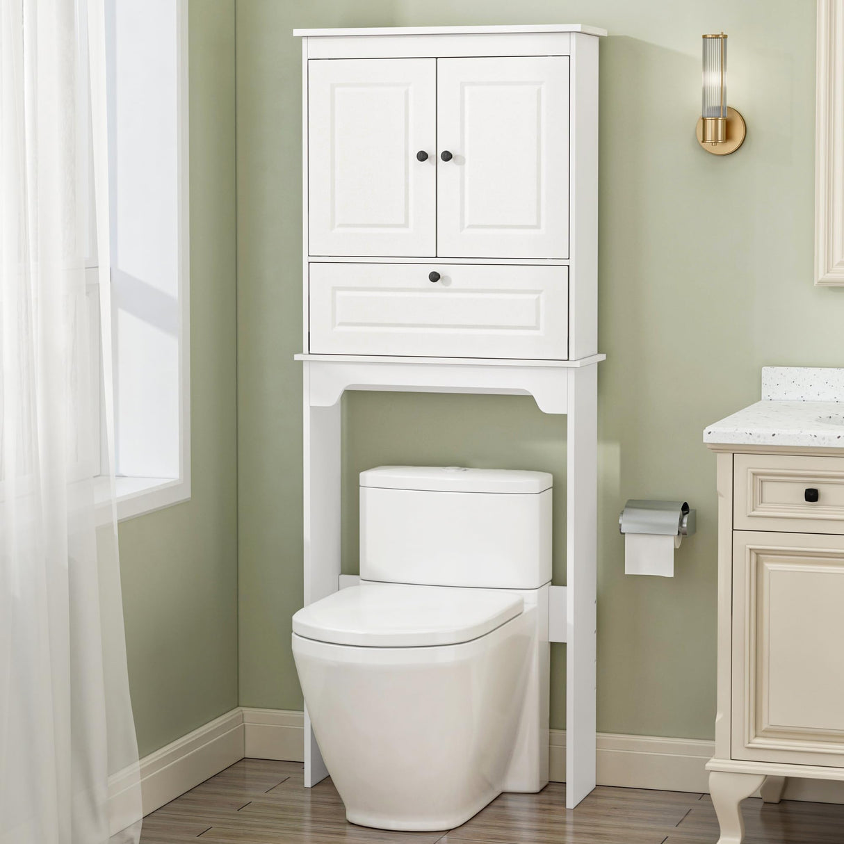 Over The Toilet Storage Cabinet, Bathroom Organizers and Storage
