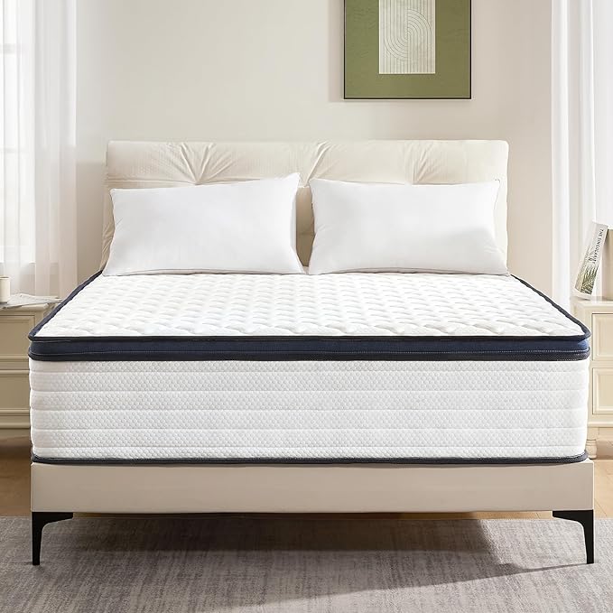 Queen Size Mattresses 12 inch Hybrid Mattress Queen