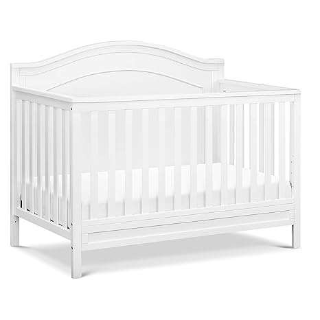 4-in-1 Convertible Crib in Espresso, Greenguard Gold Certified