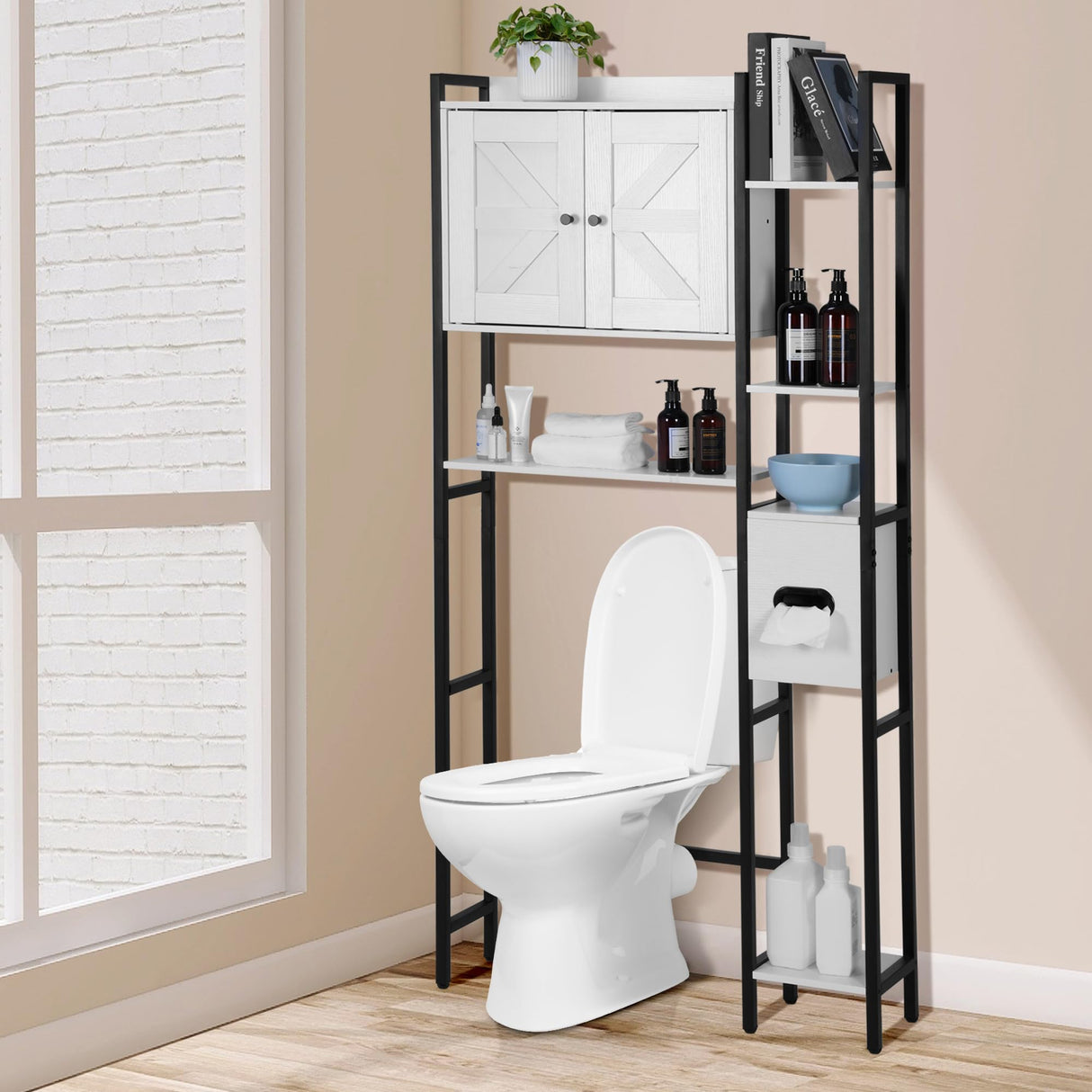Over The Toilet Storage Cabinet, Bathroom Organizers Above Toilet