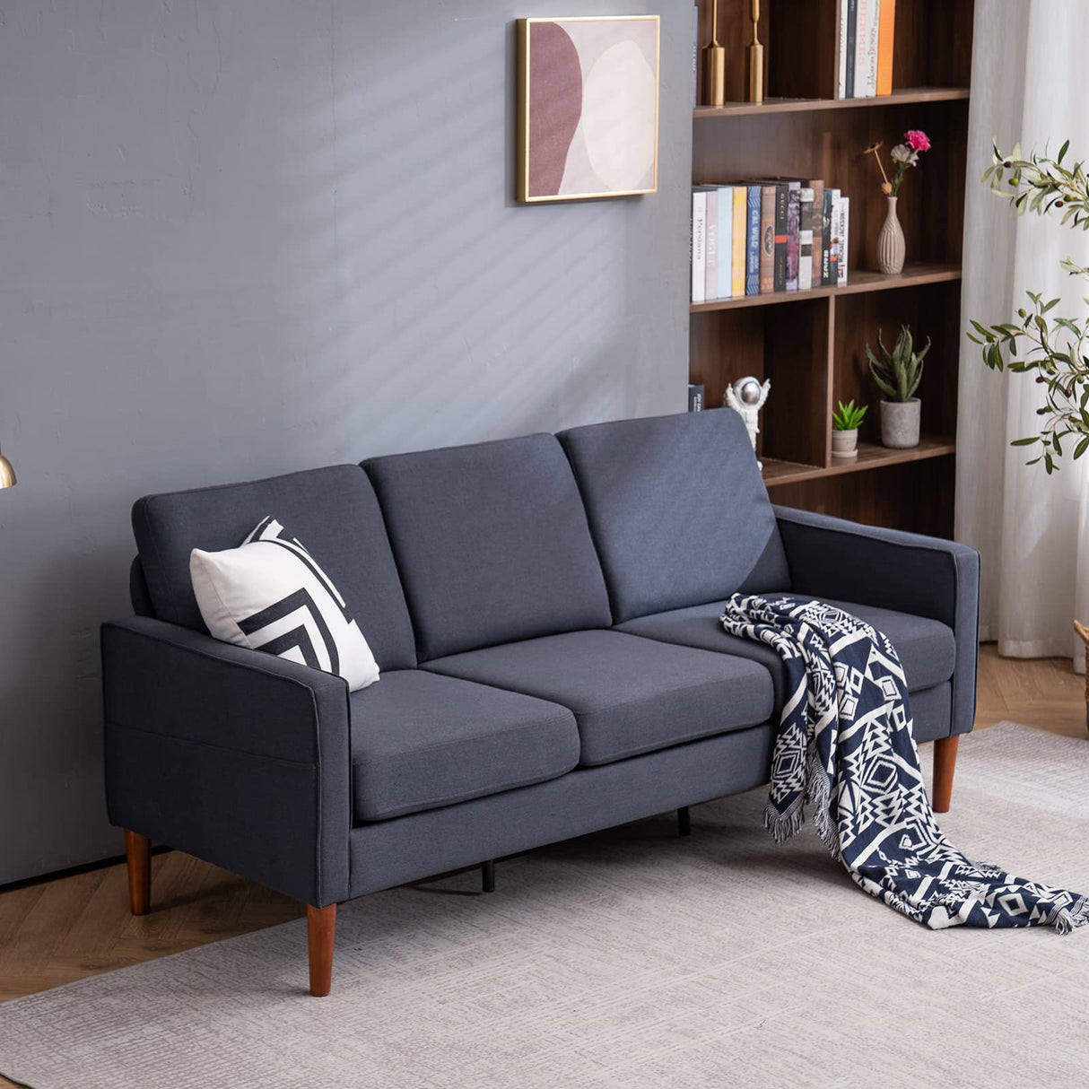 Sofa 71" Modern Sofa Couch Upholstered Love Seat