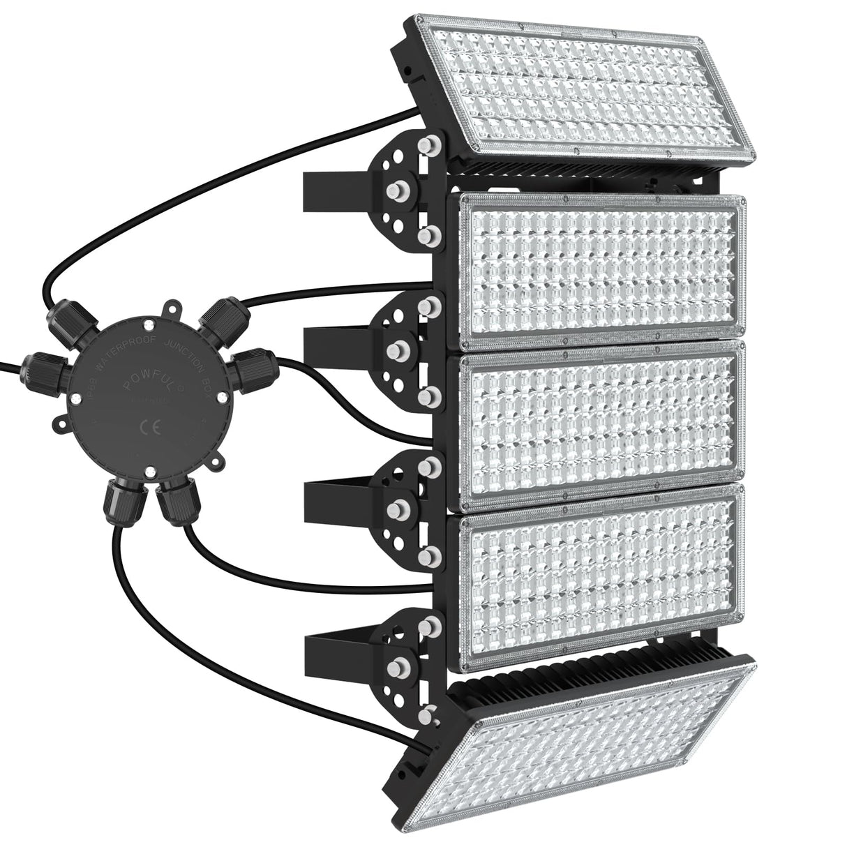 500W Stadium Lights Outdoor LED Flood Light 6500K 70000LM Super Bright 3500 Wa
