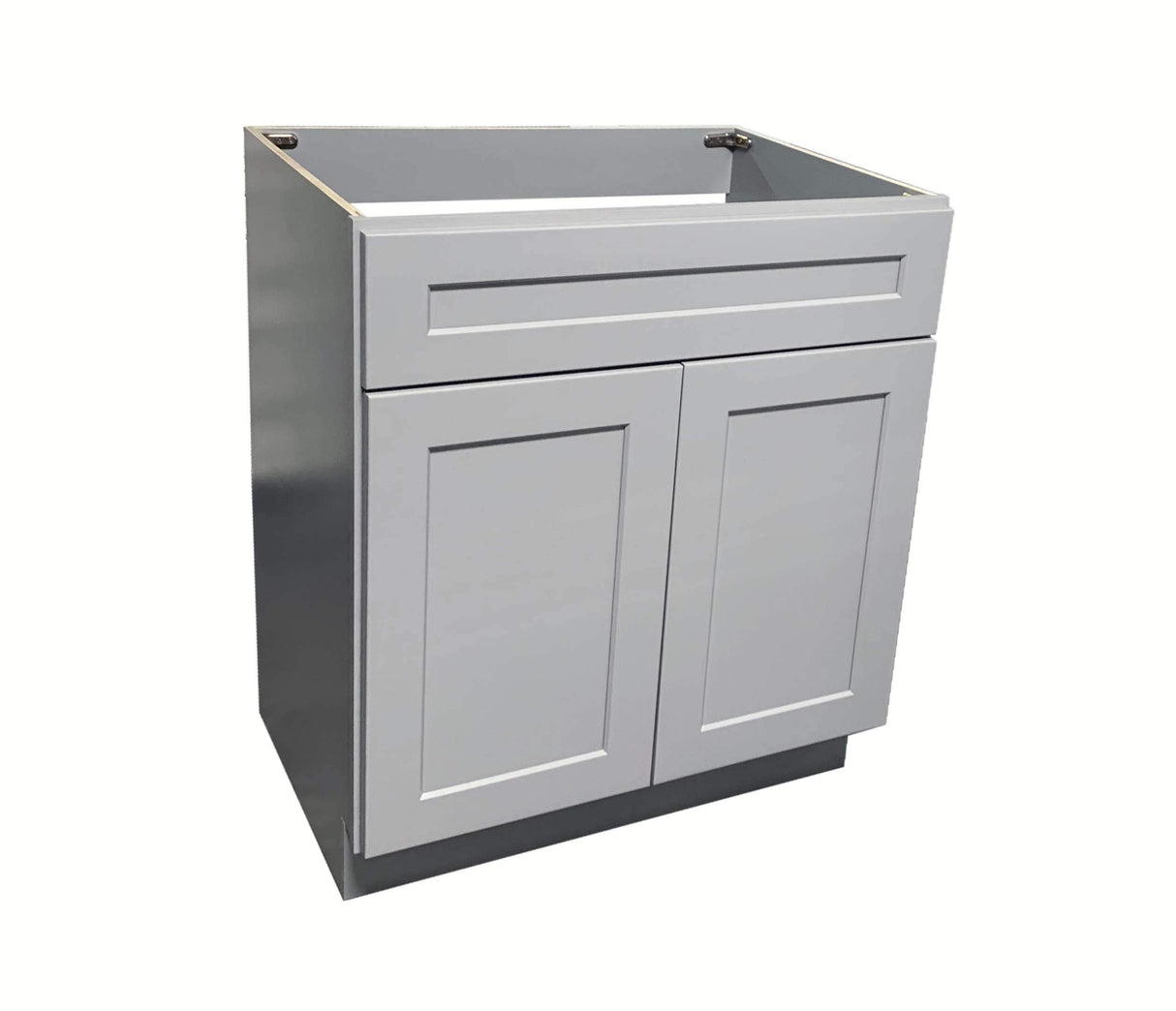 New Light Grey Shaker Single-Sink Bathroom Vanity Base Cabinet LGS-V2421