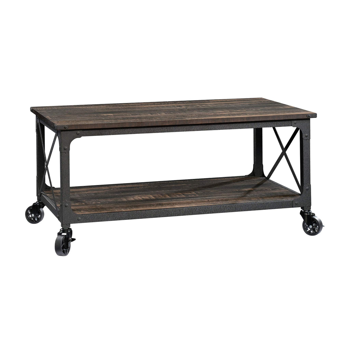 Steel River Coffee Table, Carbon Oak Finish