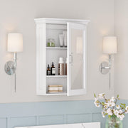 Somerset Wall Cabinet with Mirror Medicine Cabinet with Soft-Close Hinges