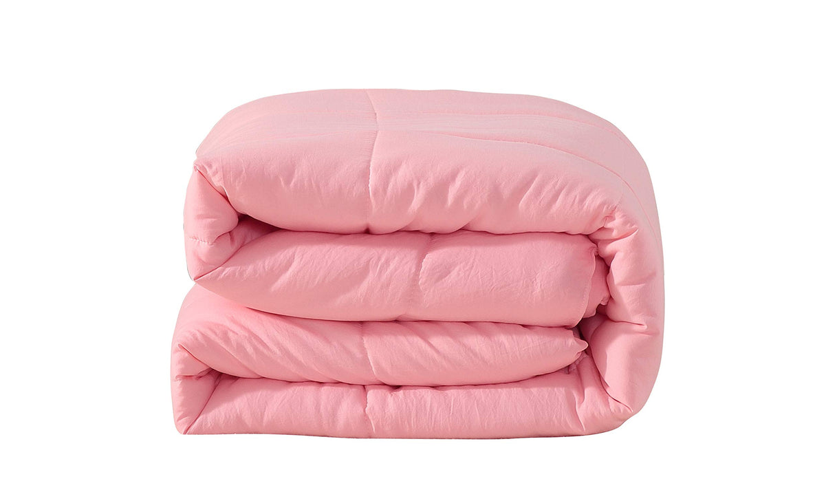 All Season Pre Washed Soft Microfiber White Goose Down Alternative Comforter