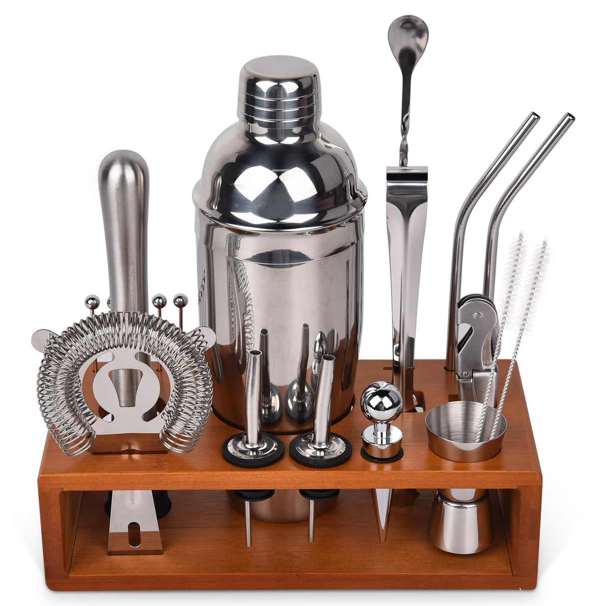 Bartender Kit, Cocktail Shaker Set for Mixed Drink Home Bar