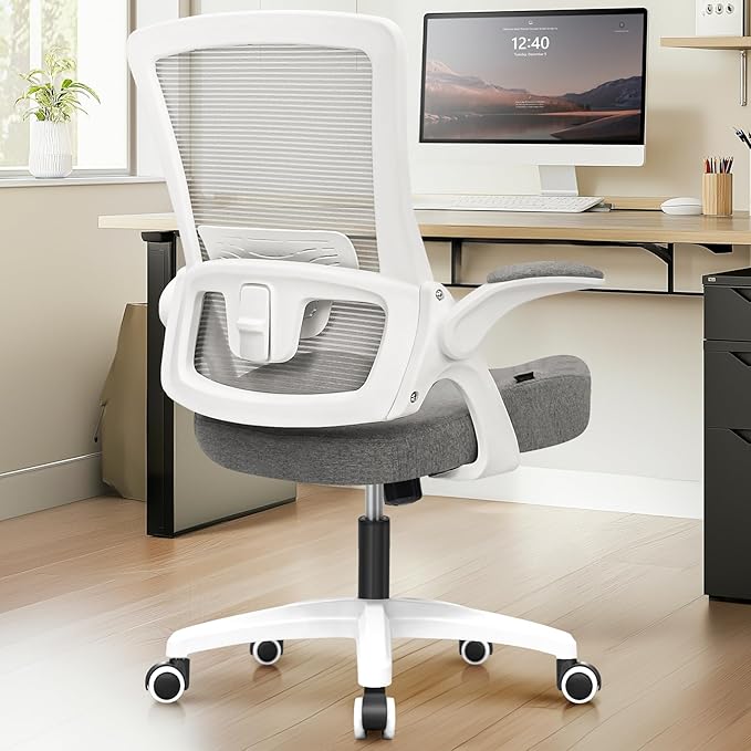 High Back Mesh Office Chair with Adjustable Height Ergonomic Design Executive Lumbar