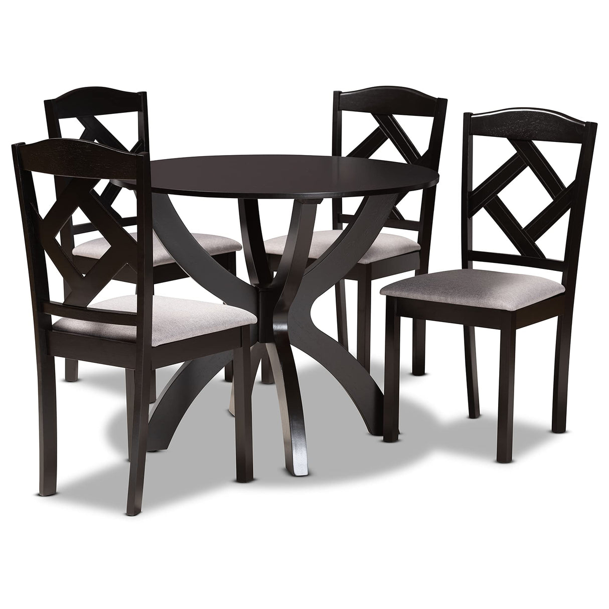 Dining Sets, Grey/Dark Brown