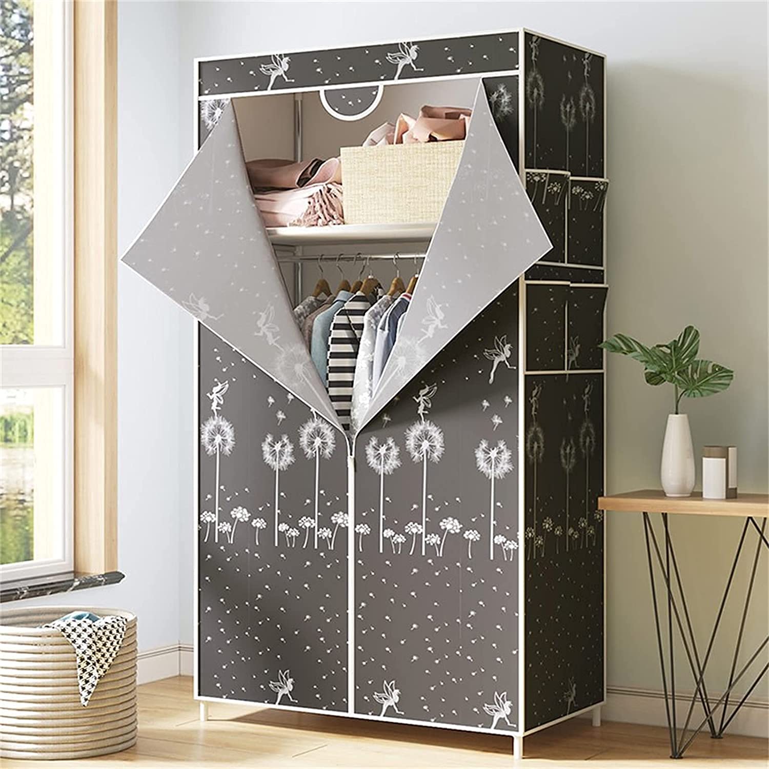 Portable Wardrobe Cloth Wardrobe Single Wardrobe,Portable Fold Boxes