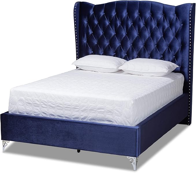 Bed, King, Blue